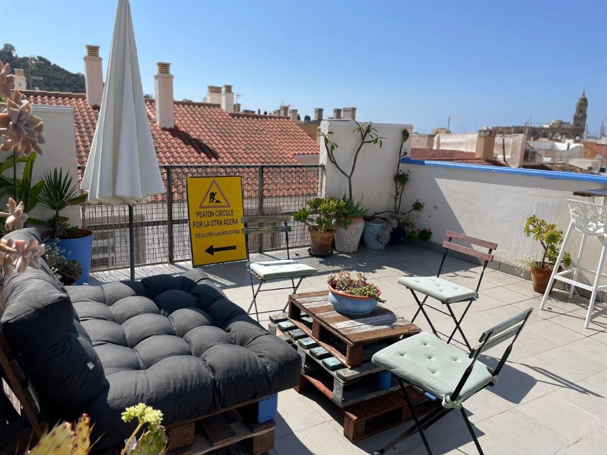 Charming Home With Private Terrace,Heart Of Malaga Exterior photo