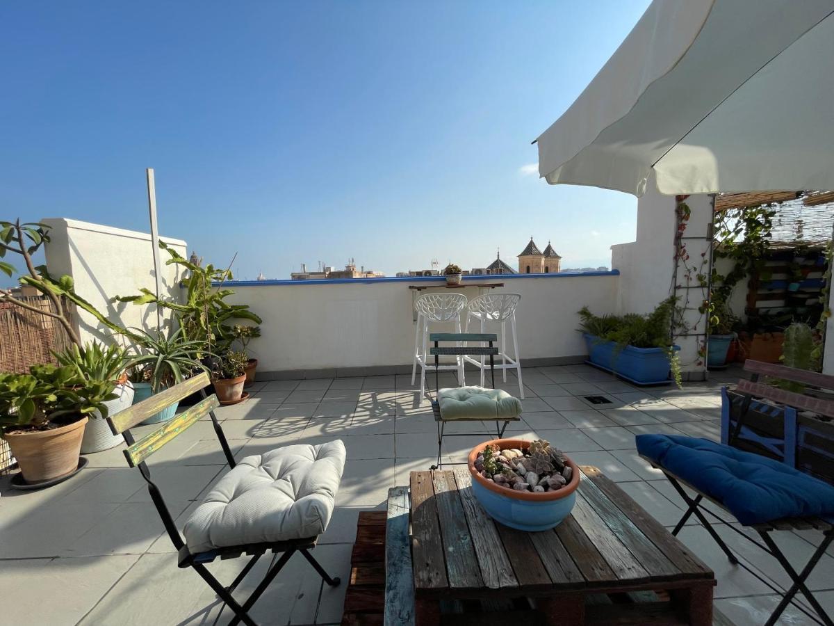 Charming Home With Private Terrace,Heart Of Malaga Exterior photo