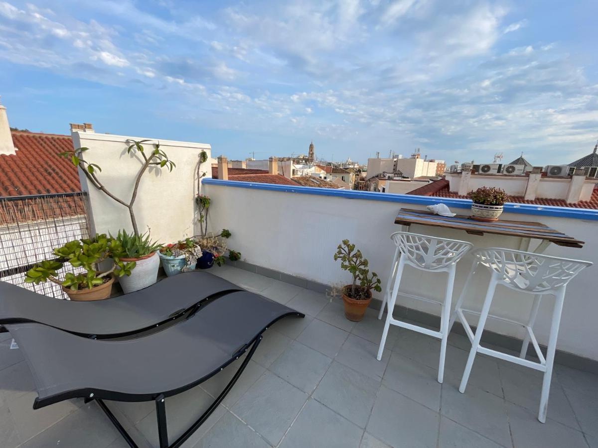 Charming Home With Private Terrace,Heart Of Malaga Exterior photo