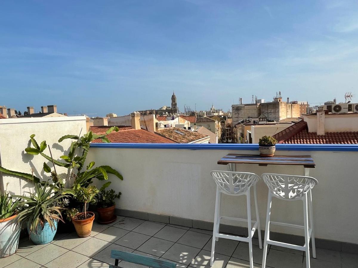 Charming Home With Private Terrace,Heart Of Malaga Exterior photo