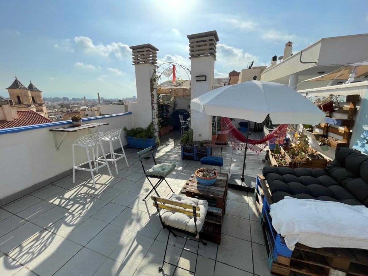 Charming Home With Private Terrace,Heart Of Malaga Exterior photo