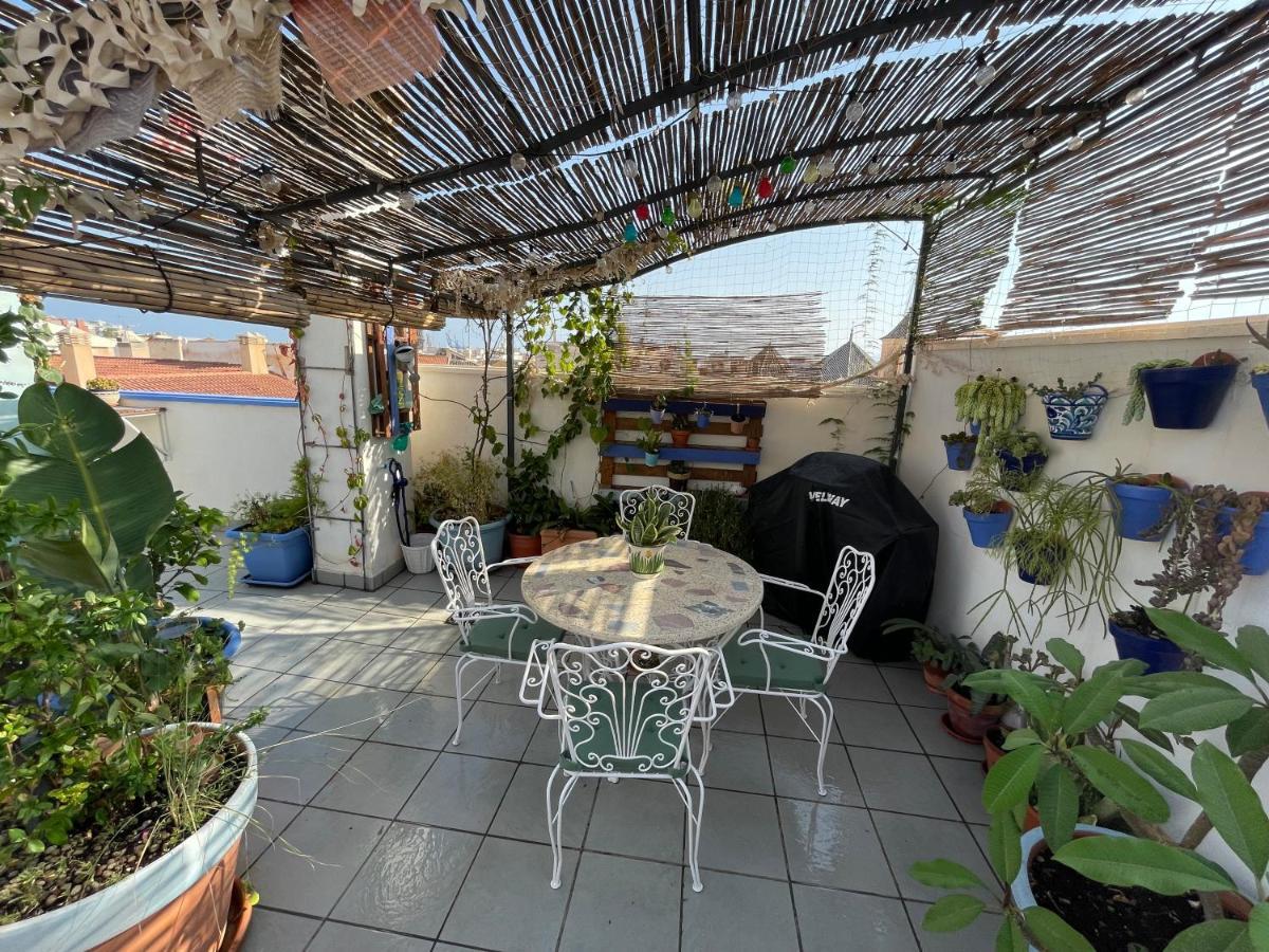 Charming Home With Private Terrace,Heart Of Malaga Exterior photo